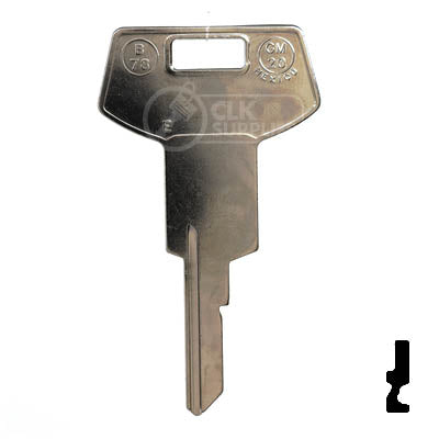 Uncut Key Blank | B78, P1098WE | GM Key Automotive Key JMA USA