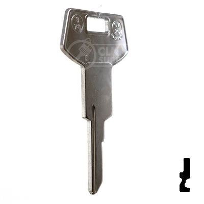 Uncut Key Blank | B78, P1098WE | GM Key Automotive Key JMA USA