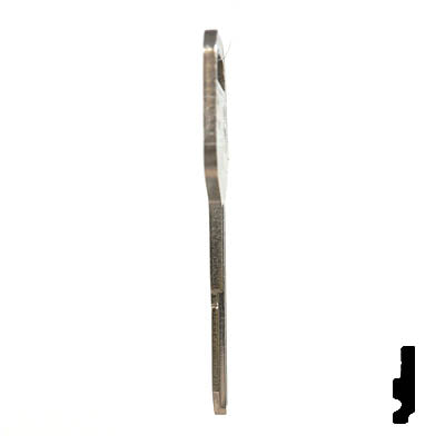 Uncut Key Blank | B79, S1098WH | GM Key Automotive Key JMA USA