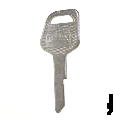 Uncut Key Blank | B79, S1098WH | GM Key Automotive Key JMA USA
