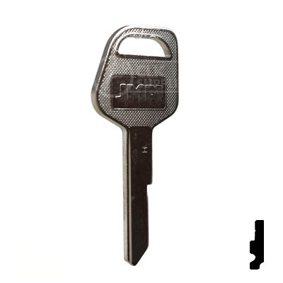 Uncut Key Blank | B79, S1098WH | GM Key Automotive Key JMA USA