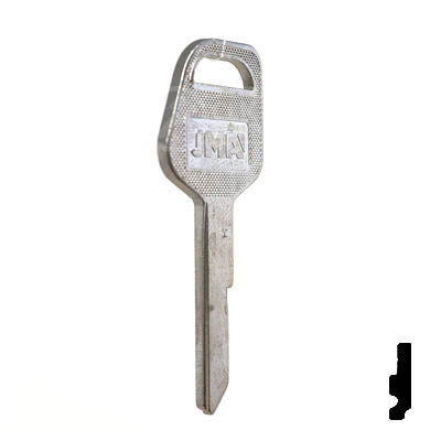 Uncut Key Blank | B79, S1098WH | GM Key Automotive Key JMA USA