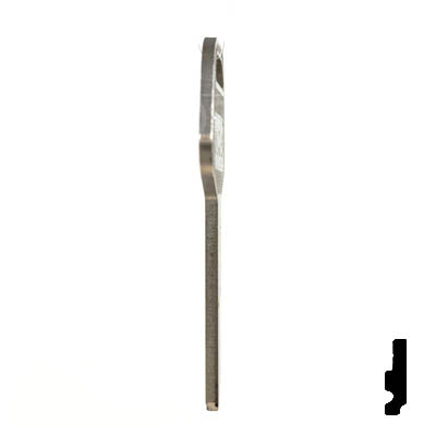 Uncut Key Blank | B79, S1098WH | GM Key Automotive Key JMA USA