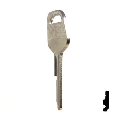 Uncut Key Blank | B79, S1098WH | GM Key Automotive Key JMA USA