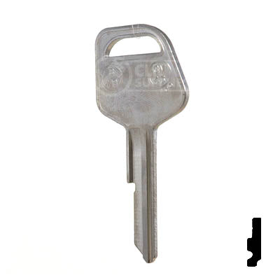 Uncut Key Blank | B79, S1098WH | GM Key Automotive Key JMA USA