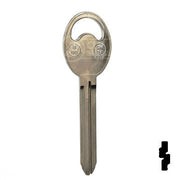 Uncut Key Blank | B80-NP | GM Key Automotive Key Ilco