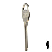 Uncut Key Blank | B80-NP | GM Key Automotive Key Ilco