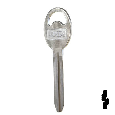 Uncut Key Blank | B80-NP | GM Key Automotive Key Ilco