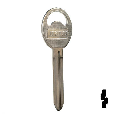 Uncut Key Blank | B80-NP | GM Key Automotive Key Ilco