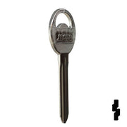 Uncut Key Blank | B80-NP | GM Key Automotive Key Ilco
