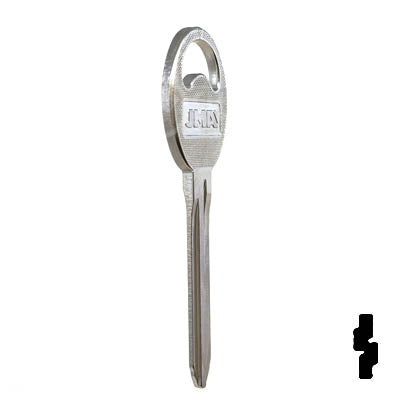 Uncut Key Blank | B80-NP | GM Key Automotive Key Ilco