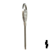 Uncut Key Blank | B80-NP | GM Key Automotive Key Ilco