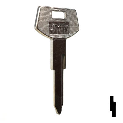 Uncut Key Blank | B84, P1101 | GM Key Automotive Key JMA USA