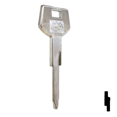 Uncut Key Blank | B84, P1101 | GM Key Automotive Key JMA USA