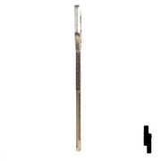 Uncut Key Blank | B84, P1101 | GM Key Automotive Key JMA USA