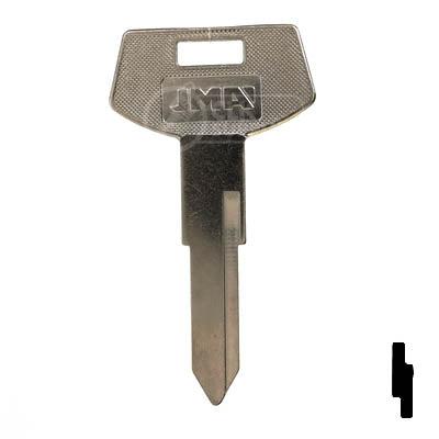 Uncut Key Blank | B84, P1101 | GM Key Automotive Key JMA USA