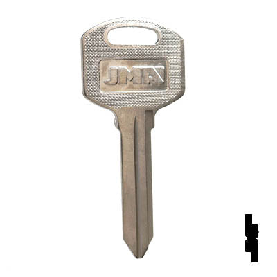 Uncut Key Blank | B85, S1105  | GM Key Automotive Key JMA USA