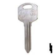 Uncut Key Blank | B85, S1105  | GM Key Automotive Key JMA USA