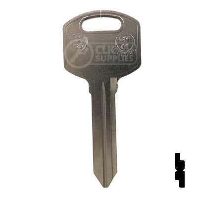 Uncut Key Blank | B85, S1105  | GM Key Automotive Key JMA USA