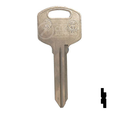 Uncut Key Blank | B85, S1105  | GM Key Automotive Key JMA USA
