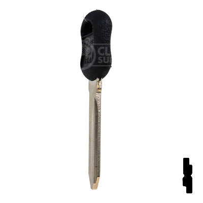 Uncut Key Blank | B89-P Plastic Head GM Key Automotive Key JMA USA