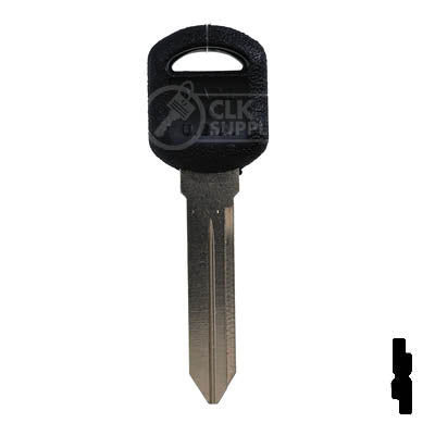 Uncut Key Blank | B89-P Plastic Head GM Key Automotive Key JMA USA