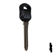 Uncut Key Blank | B89-P Plastic Head GM Key Automotive Key JMA USA