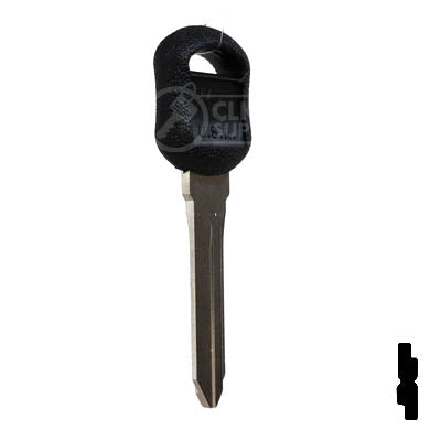 Uncut Key Blank | B89-P Plastic Head GM Key Automotive Key JMA USA