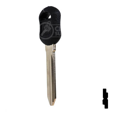 Uncut Key Blank | B89-P Plastic Head GM Key Automotive Key JMA USA