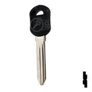 Uncut Key Blank | B89-P Plastic Head GM Key Automotive Key JMA USA