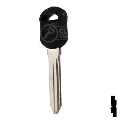 Uncut Key Blank | B89-P Plastic Head GM Key Automotive Key JMA USA