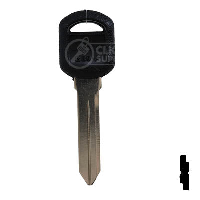 Uncut Key Blank | B89-P Plastic Head GM Key Automotive Key JMA USA