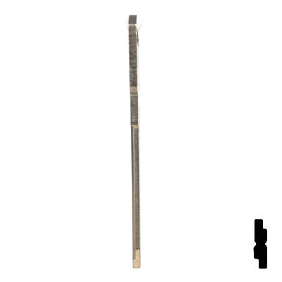 Uncut Key Blank | B89, P1107 | GM Key Automotive Key JMA USA