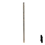 Uncut Key Blank | B89, P1107 | GM Key Automotive Key JMA USA
