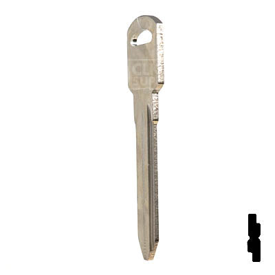 Uncut Key Blank | B89, P1107 | GM Key Automotive Key JMA USA