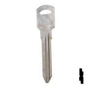 Uncut Key Blank | B89, P1107 | GM Key Automotive Key JMA USA