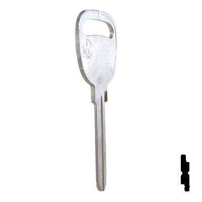 Uncut Key Blank | B91, P1111 | GM Key Automotive Key JMA USA