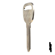 Uncut Key Blank | B91, P1111 | GM Key Automotive Key JMA USA