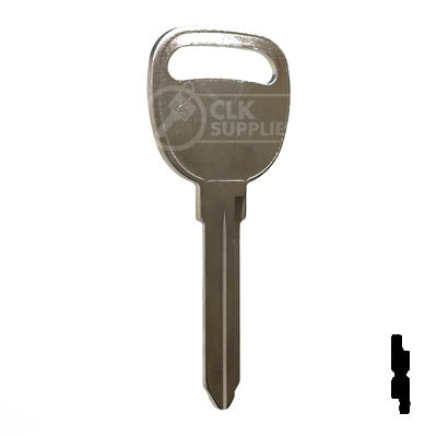 Uncut Key Blank | B91, P1111 | GM Key Automotive Key JMA USA