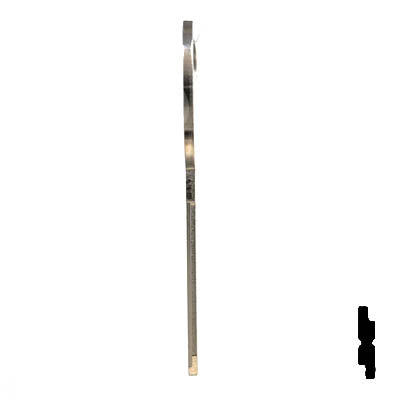 Uncut Key Blank | B91, P1111 | GM Key Automotive Key JMA USA