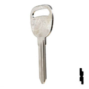 Uncut Key Blank | B91, P1111 | GM Key Automotive Key JMA USA