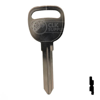 Uncut Key Blank | B91, P1111 | GM Key Automotive Key JMA USA