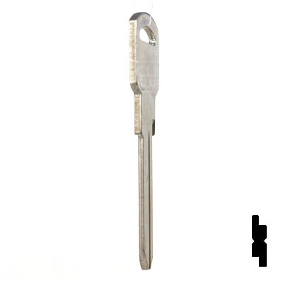 Uncut Key Blank | B92, P1109 | GM Key Automotive Key JMA USA