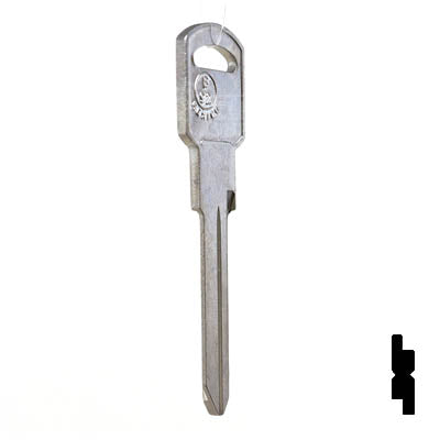 Uncut Key Blank | B92, P1109 | GM Key Automotive Key JMA USA