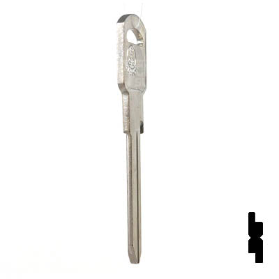 Uncut Key Blank | B92, P1109 | GM Key Automotive Key JMA USA
