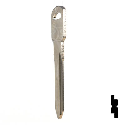 Uncut Key Blank | B92, P1109 | GM Key Automotive Key JMA USA