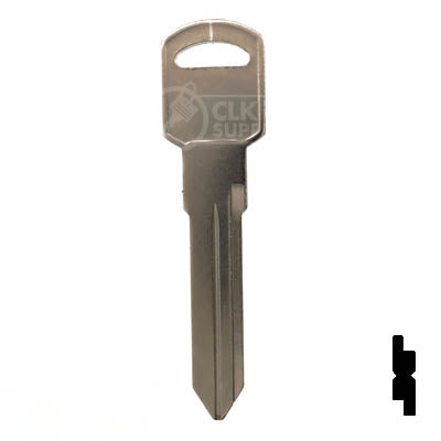 Uncut Key Blank | B92, P1109 | GM Key Automotive Key JMA USA