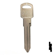 Uncut Key Blank | B92, P1109 | GM Key Automotive Key JMA USA