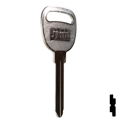 Uncut Key Blank | B93, P1112 | GM Key Automotive Key JMA USA