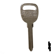 Uncut Key Blank | B93, P1112 | GM Key Automotive Key JMA USA